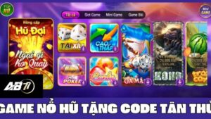 sử dụng giftcode trong game nổ hũ